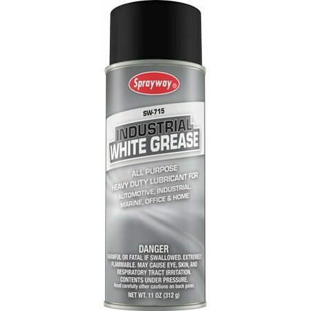 SPRAYWAY Industrial White Grease, 12PK SW715
